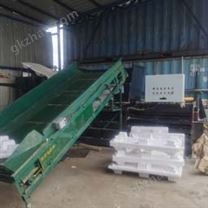 創螢牌臥式工業垃圾打包機